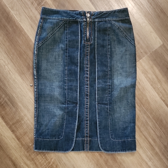 Armani Exchange Dresses & Skirts - Armani Exchange Y2k Blue Denim Pencil Skirt